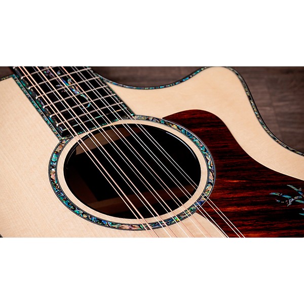 Taylor Next Generation PS54ce Grand Auditorium 12-String Acoustic-Electric Guitar - Shaded Edge Burst