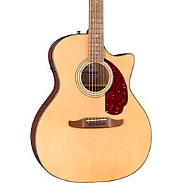 Fender California Deluxe Newporter CE Acoustic-Electric Guitar - Natural