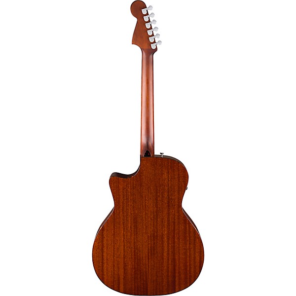 Fender California Deluxe Newporter CE Acoustic-Electric Guitar - Natural