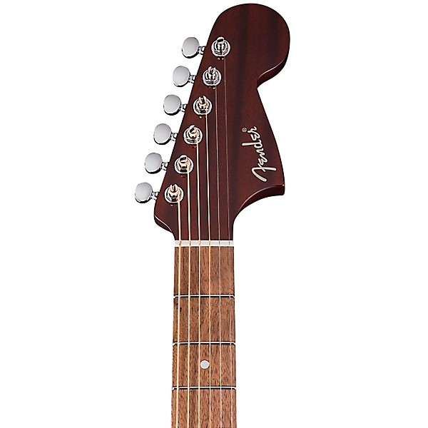 Fender California Deluxe Newporter CE Acoustic-Electric Guitar - Natural