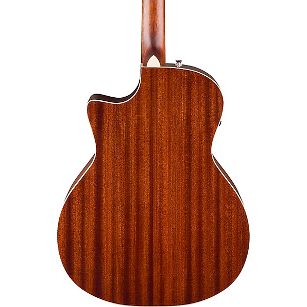 Fender California Deluxe Newporter CE Acoustic-Electric Guitar - Sienna Sunburst