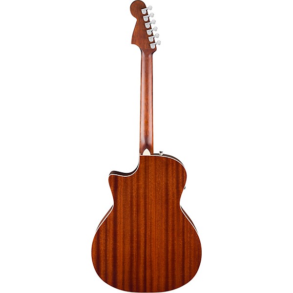 Fender California Deluxe Newporter CE Acoustic-Electric Guitar - Sienna Sunburst