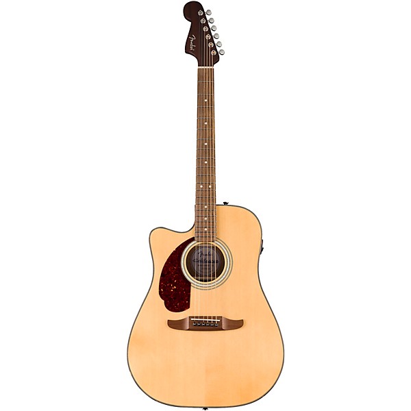 Fender California Deluxe Redondo CE Left-Handed Acoustic-Electric Guitar - Natural
