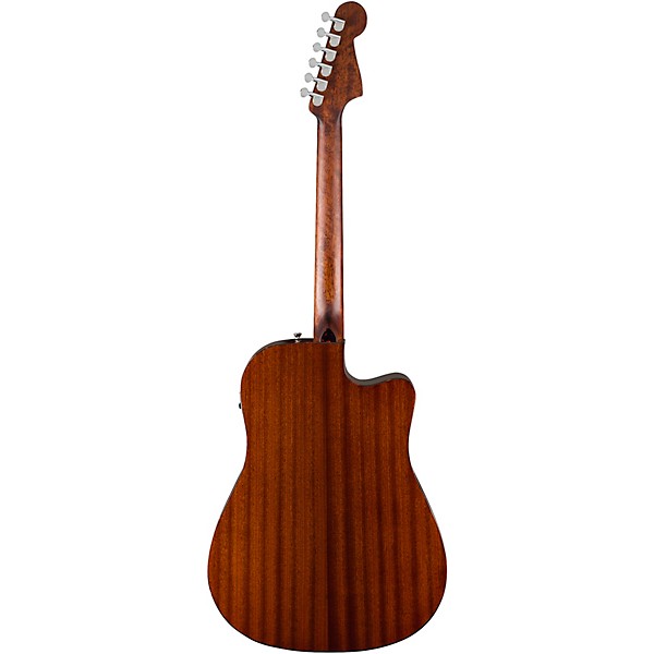 Fender California Deluxe Redondo CE Left-Handed Acoustic-Electric Guitar - Natural
