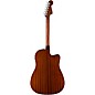 Fender California Deluxe Redondo CE Left-Handed Acoustic-Electric Guitar - Natural