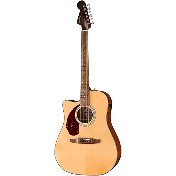 Fender California Deluxe Redondo CE Left-Handed Acoustic-Electric Guitar - Natural
