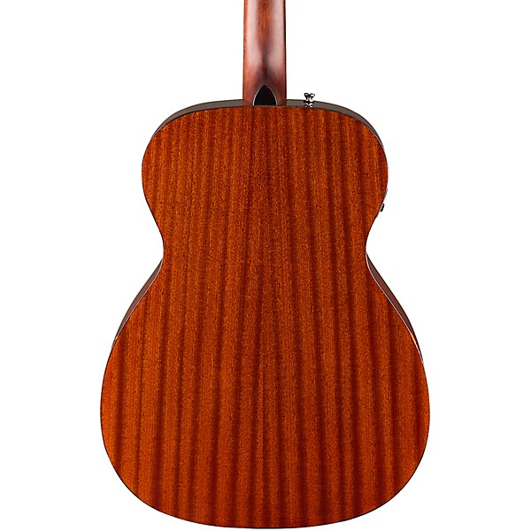 Fender California Deluxe Monterey All-Mahogany Acoustic-Electric Guitar - Natural Mahogany