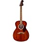 Fender California Deluxe Monterey All-Mahogany Acoustic-Electric Guitar - Natural Mahogany