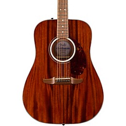 Fender California Deluxe Redondo All-Mahogany Acoustic Guitar - Natural Mahogany