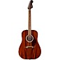 Fender California Deluxe Redondo All-Mahogany Acoustic Guitar - Natural Mahogany