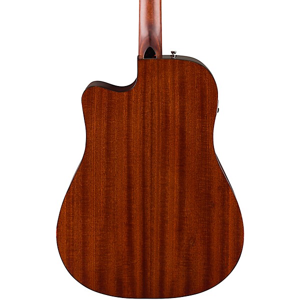 Fender California Deluxe Redondo CE Acoustic-Electric Guitar - Black