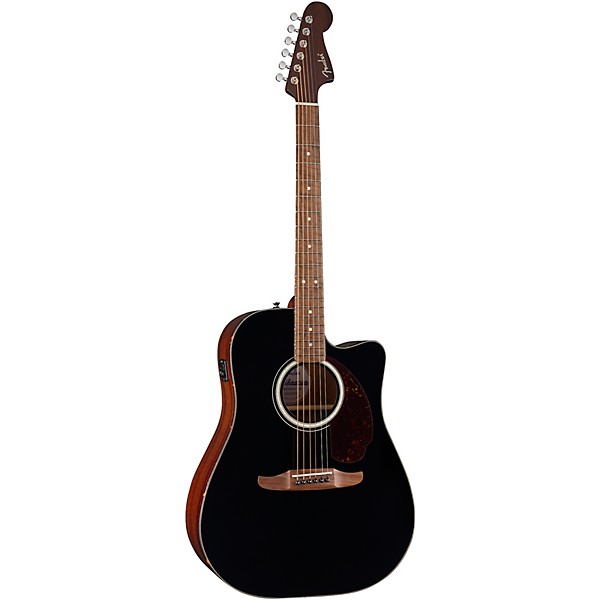 Fender California Deluxe Redondo CE Acoustic-Electric Guitar - Black