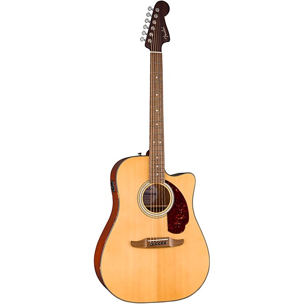 Fender California Deluxe Redondo CE Acoustic-Electric Guitar - Natural