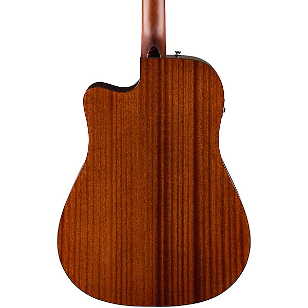 Fender California Deluxe Redondo CE Acoustic-Electric Guitar - Honey Sunburst
