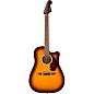 Fender California Deluxe Redondo CE Acoustic-Electric Guitar - Honey Sunburst