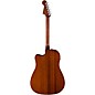Fender California Deluxe Redondo CE Acoustic-Electric Guitar - Honey Sunburst