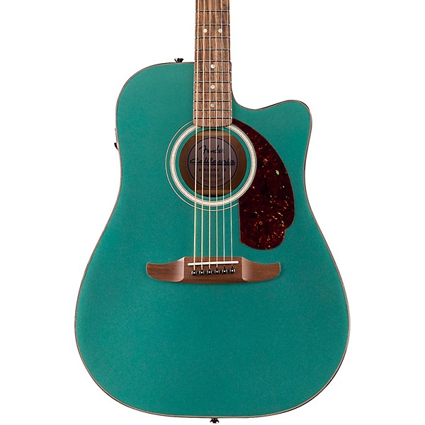 Fender California Deluxe Redondo CE Acoustic-Electric Guitar - Sherwood Green
