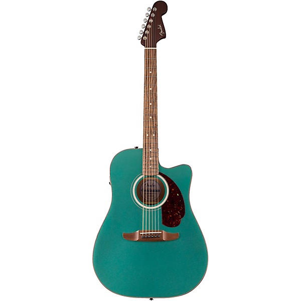 Fender California Deluxe Redondo CE Acoustic-Electric Guitar - Sherwood Green