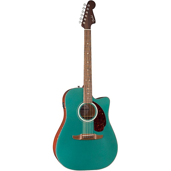 Fender California Deluxe Redondo CE Acoustic-Electric Guitar - Sherwood Green