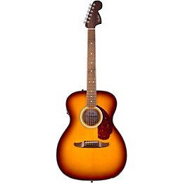 Fender California Deluxe Monterey Acoustic-Electric Guitar - Honey Sunburst