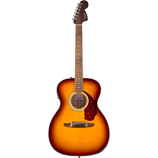 Fender California Deluxe Monterey Acoustic-Electric Guitar - Honey Sunburst