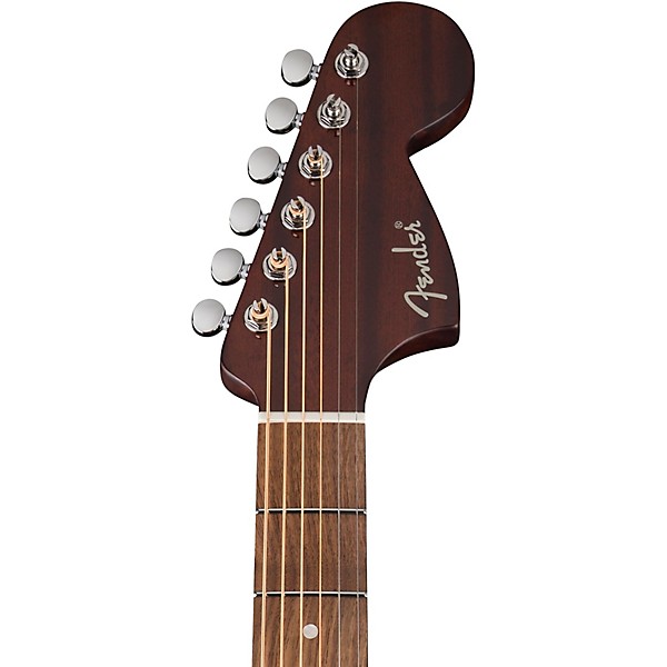 Fender California Deluxe Monterey Acoustic-Electric Guitar - Honey Sunburst