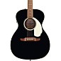 Fender California Deluxe Monterey Acoustic-Electric Guitar - Black thumbnail