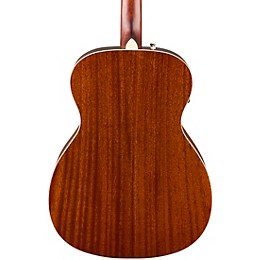 Fender California Deluxe Monterey Acoustic-Electric Guitar - Black