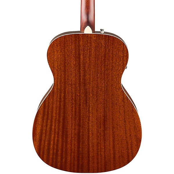 Fender California Deluxe Monterey Acoustic-Electric Guitar - Black