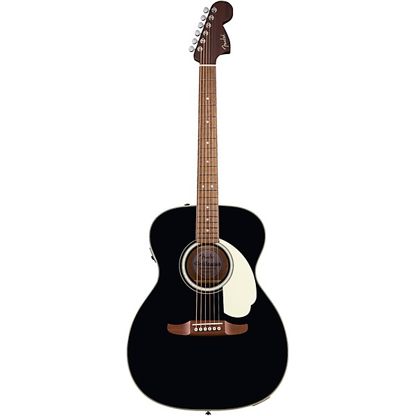 Fender California Deluxe Monterey Acoustic-Electric Guitar - Black