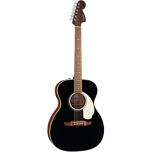 Fender California Deluxe Monterey Acoustic-Electric Guitar - Black