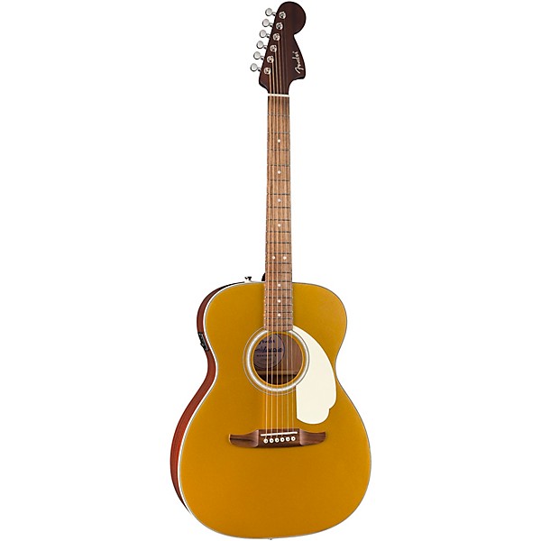 Fender California Deluxe Monterey Acoustic-Electric Guitar - Aztec Gold