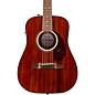 Fender California Deluxe Redondo Jr. All-Mahogany Acoustic-Electric Guitar - Natural Mahogany thumbnail