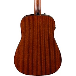 Fender California Deluxe Redondo Jr. All-Mahogany Acoustic-Electric Guitar - Natural Mahogany