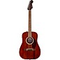 Fender California Deluxe Redondo Jr. All-Mahogany Acoustic-Electric Guitar - Natural Mahogany