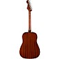 Fender California Deluxe Redondo Jr. All-Mahogany Acoustic-Electric Guitar - Natural Mahogany