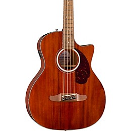 Fender California Deluxe Kingman All-Mahogany Acoustic-Electric Bass Guitar - Natural Mahogany