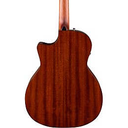 Fender California Deluxe Kingman All-Mahogany Acoustic-Electric Bass Guitar - Natural Mahogany