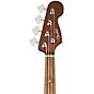 Fender California Deluxe Kingman All-Mahogany Acoustic-Electric Bass Guitar - Natural Mahogany
