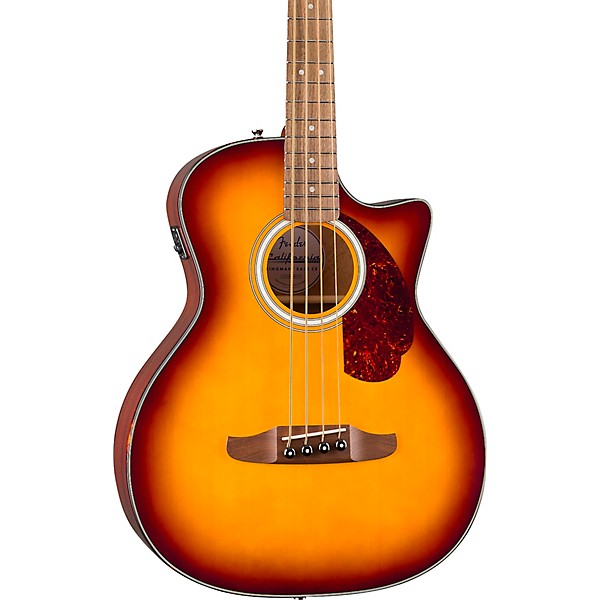 Fender California Deluxe Kingman Acoustic-Electric Bass Guitar - Honey Sunburst