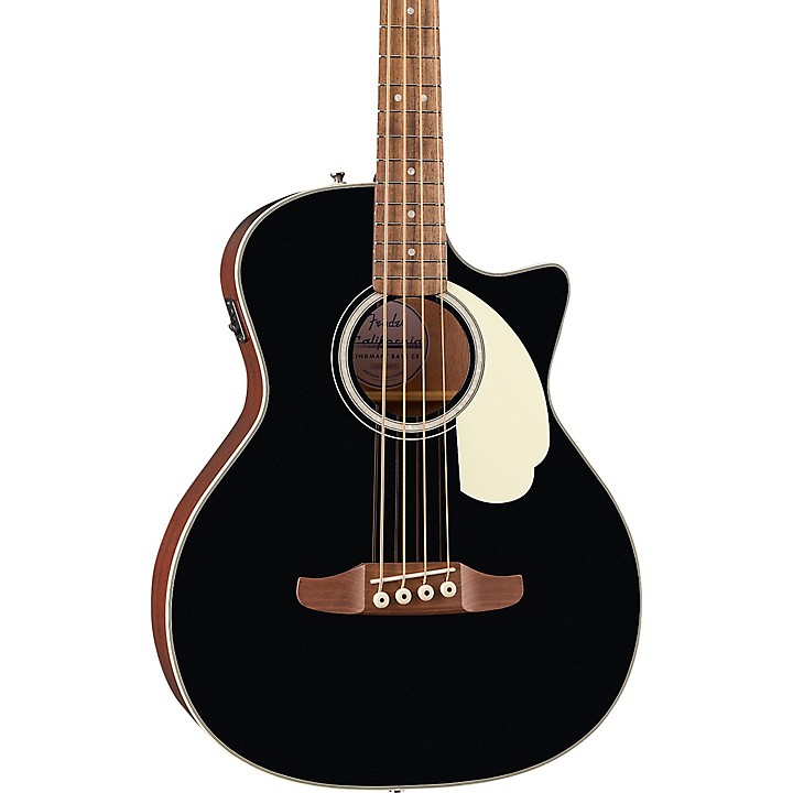 【アコースティックベース】Fender Kingman Bass Black Fender California Deluxe Kingman Acoustic-Electric Bass Guitar