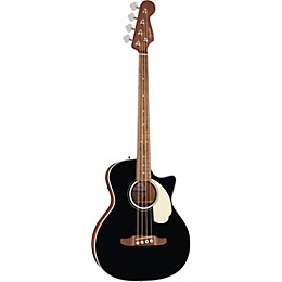 Fender California Deluxe Kingman Acoustic-Electric Bass Guitar - Black