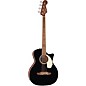 Fender California Deluxe Kingman Acoustic-Electric Bass Guitar - Black