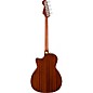 Fender California Deluxe Kingman Acoustic-Electric Bass Guitar - Black