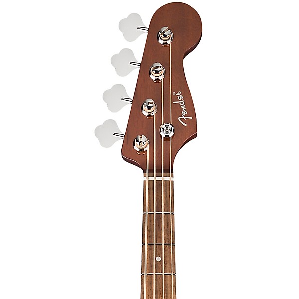 Fender California Deluxe Kingman Acoustic-Electric Bass Guitar - Black