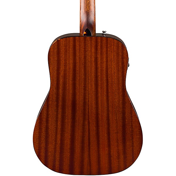 Fender California Deluxe Redondo Jr. Acoustic-Electric Guitar - Honey Sunburst