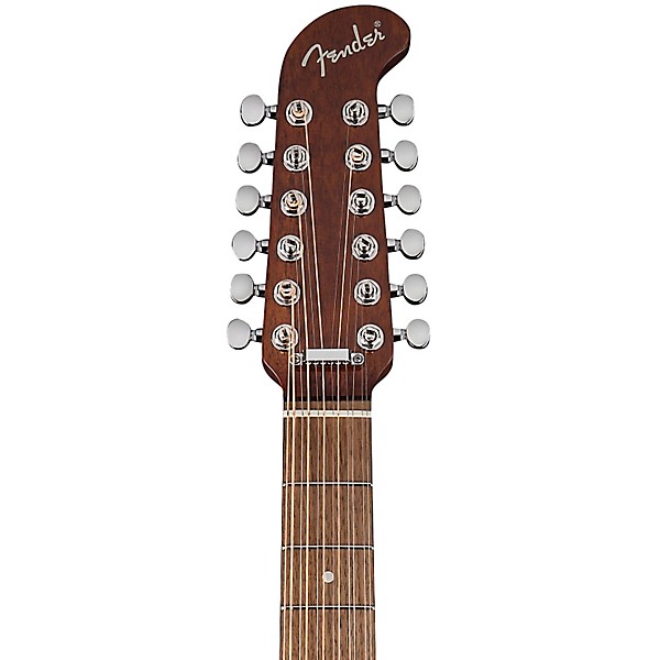 Fender California Deluxe Villager 12-String Acoustic-Electric Guitar - Honey Sunburst