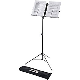 On-Stage SM7133BB Sheet Music Stand With Carry Bag