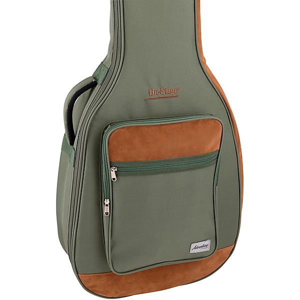 On-Stage Adventure Series Acoustic Guitar Gig Bag - Green