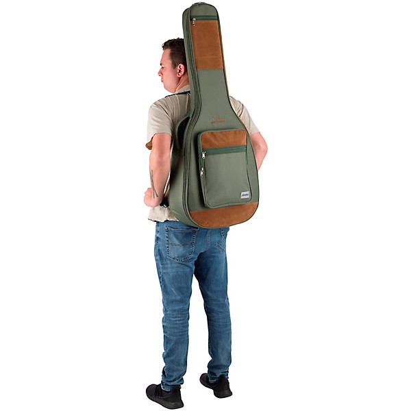 On-Stage Adventure Series Acoustic Guitar Gig Bag - Green